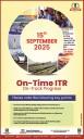 Filing of Income Tax Return-15th September 2025